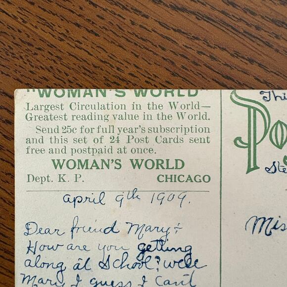 Antique Postcards Flowers Floral Lot of 4 Early 1900s Gilt Embossed Rose - Picture 7 of 16